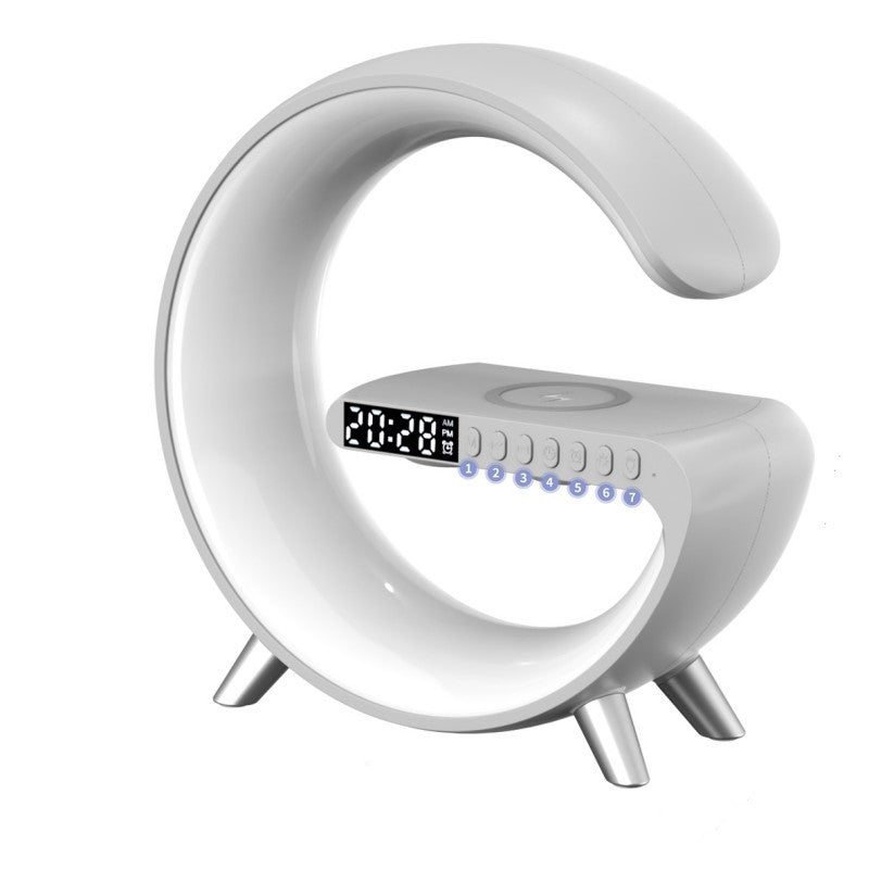 Wireless Charging LED Bluetooth Speaker Lamp