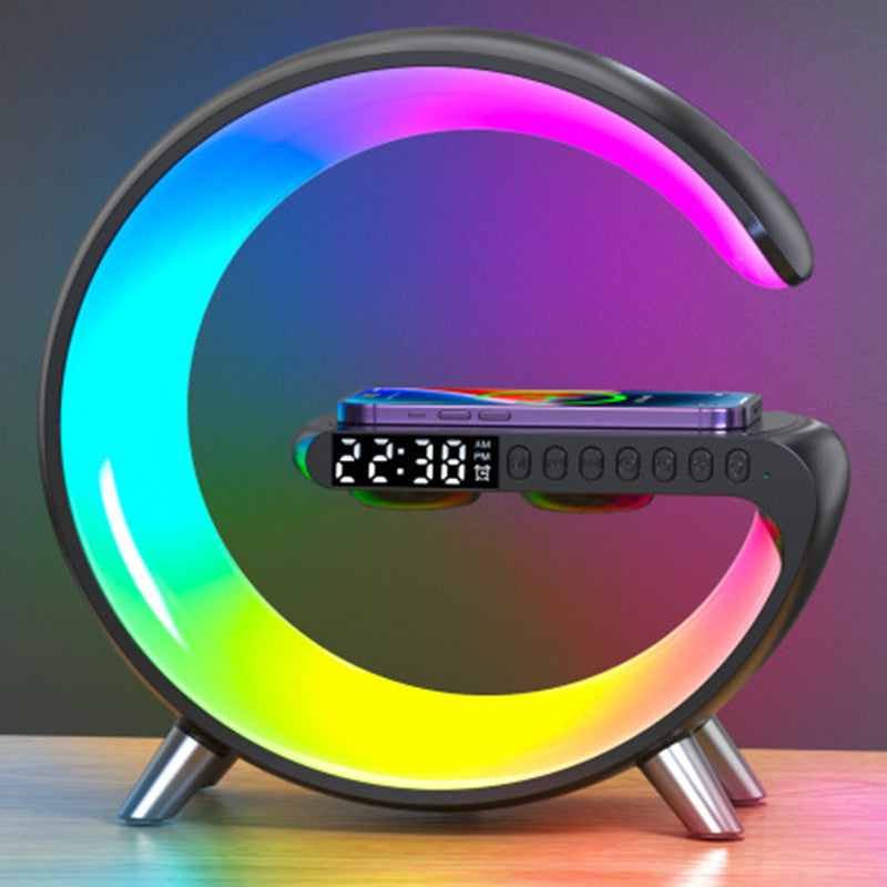 Wireless Charging LED Bluetooth Speaker Lamp