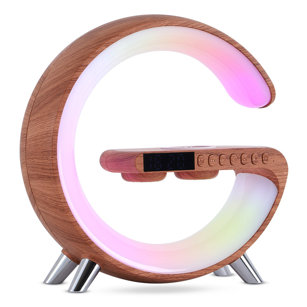 Wireless Charging LED Bluetooth Speaker Lamp