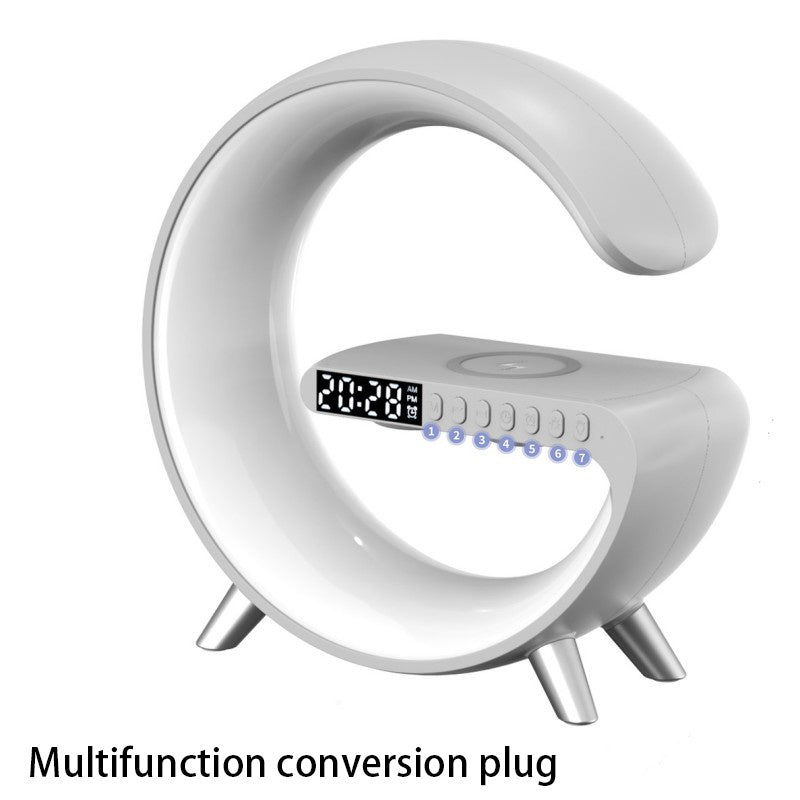 Wireless Charging LED Bluetooth Speaker Lamp