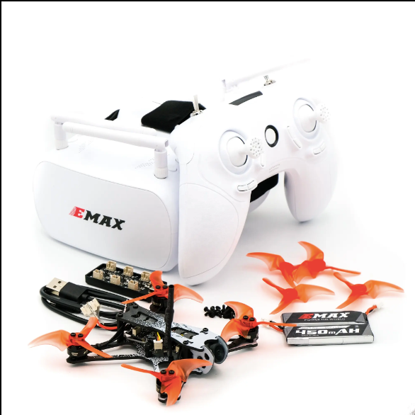 FPV Racing Drone EMAX Tiny-Hawk II Freestyle + Controller & Goggles