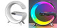Wireless Charging LED Bluetooth Speaker Lamp