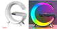 Wireless Charging LED Bluetooth Speaker Lamp
